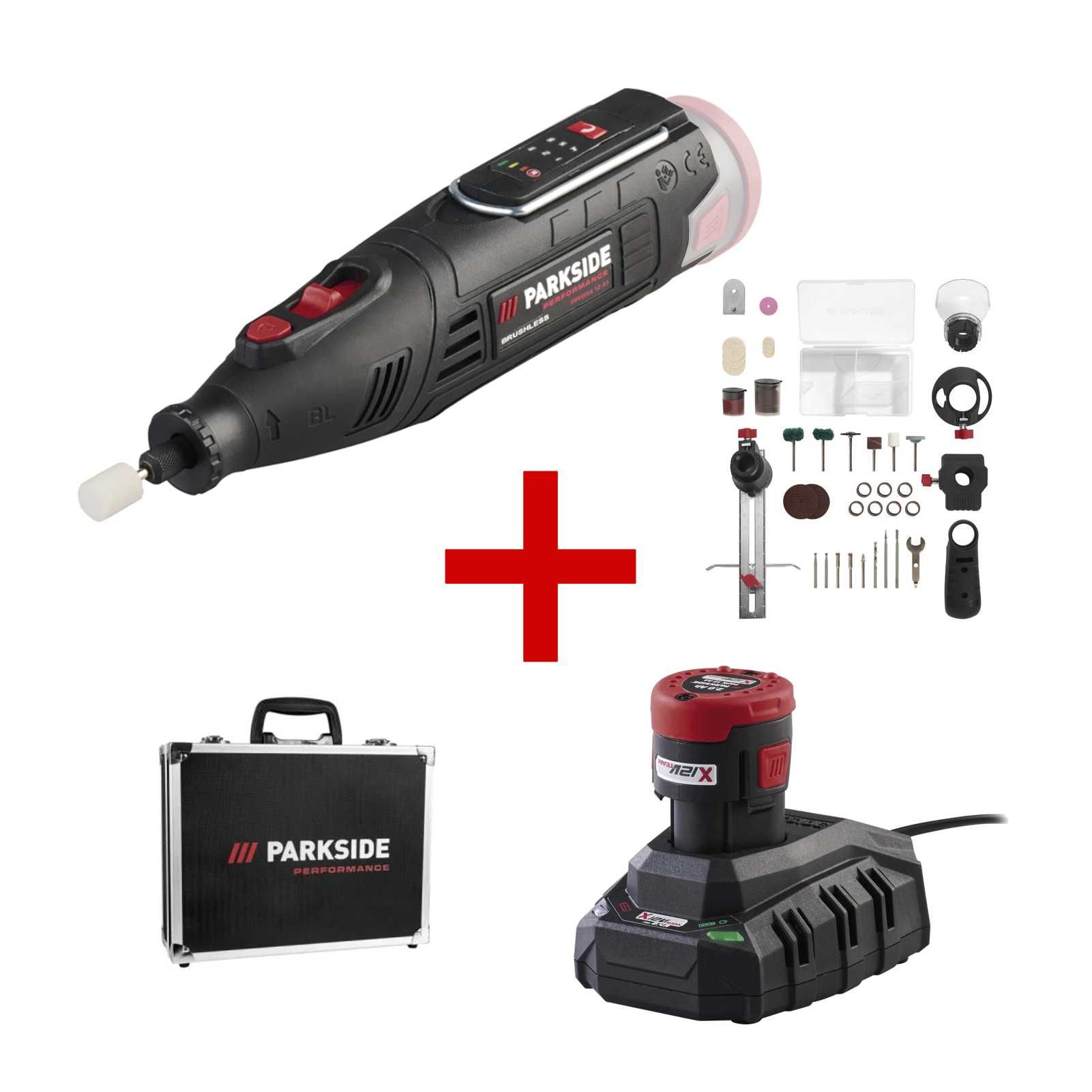 PARKSIDE PERFORMANCE 12V акумулаторен мултишлайф PPFBSA 12 A1