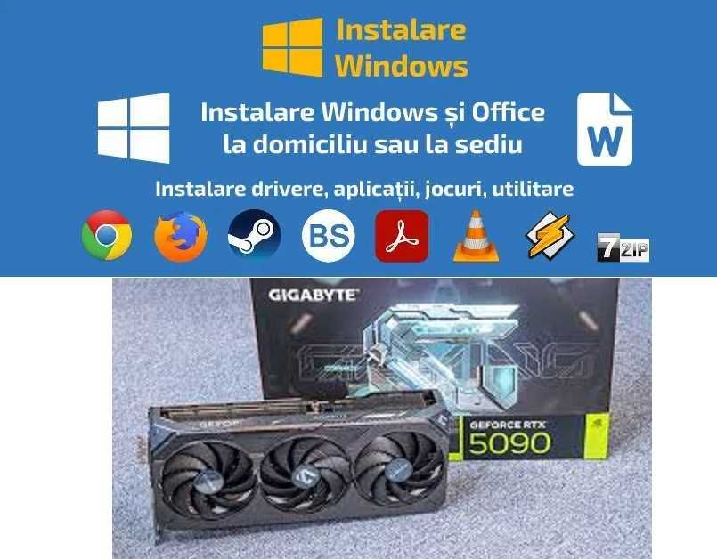 Instalare Windows  la Domiciliu /Asamblare Calculatoare Gaming