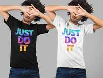 Мъжка тениска NIKE JUST DO IT принт Модели,цветове и размери