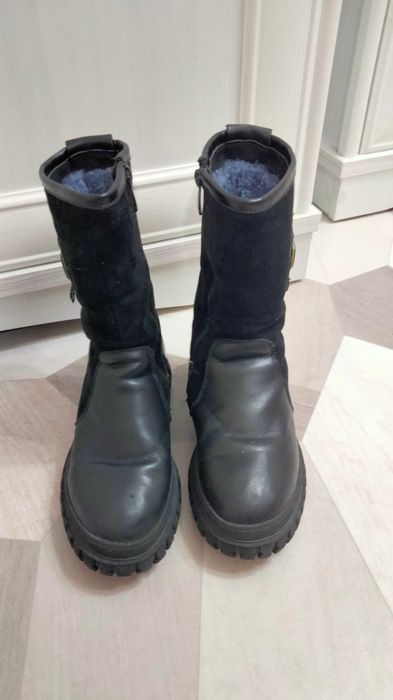 Сапоги на девочку зимние