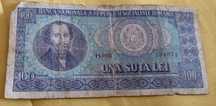 Bancnota 100 lei de colectie