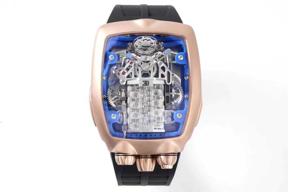 Мъжки часовник Jacob& Co Bugatti Chiron W-16 с автоматичен механизъм