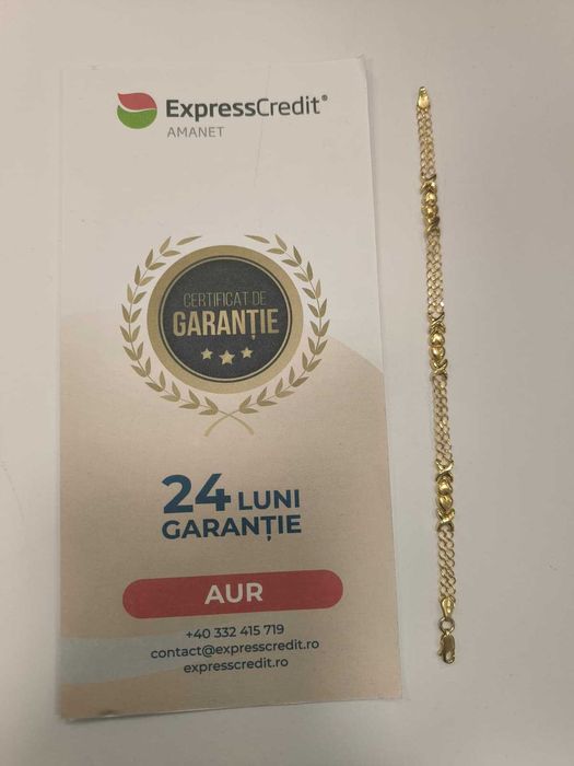 Bratara aur 14k 3,66g (b.44383 - AG24) - Garantie 2 ani!