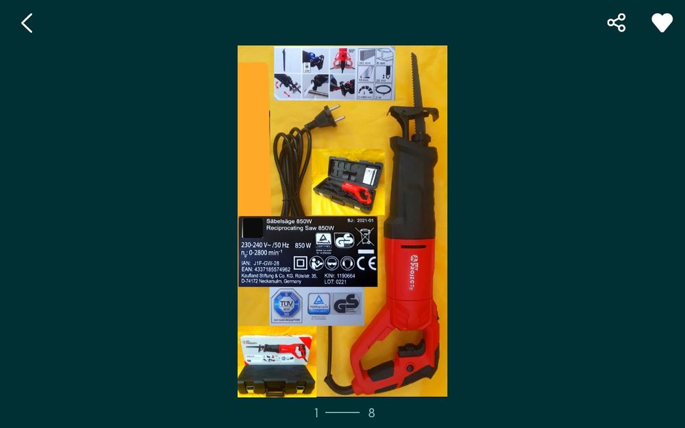 Fierastrau electric tip sabie  si manual boosch.