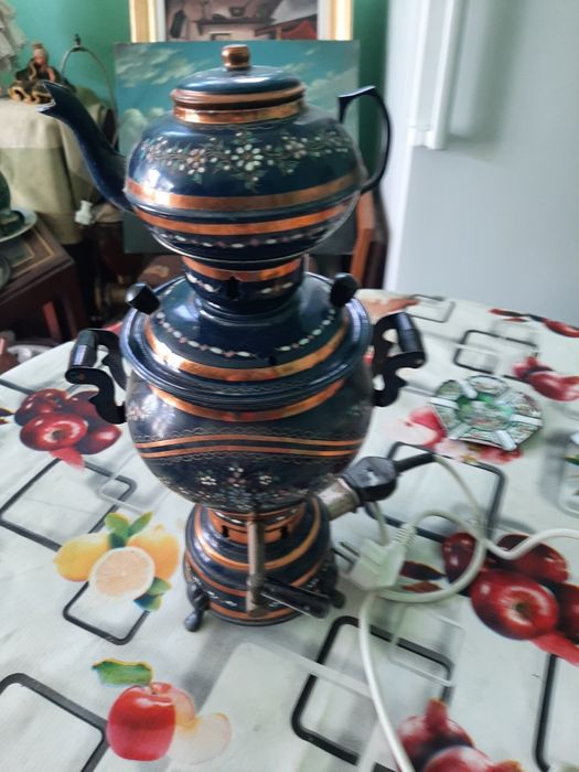 Samovar vechi 44 cm inaltime / 55 cm