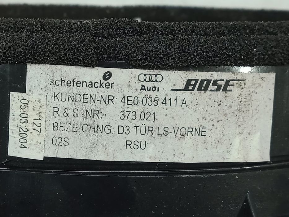 Boxa difuzor 4E0035411A Audi A8 D3/4E  [din 2002 pana  2005]