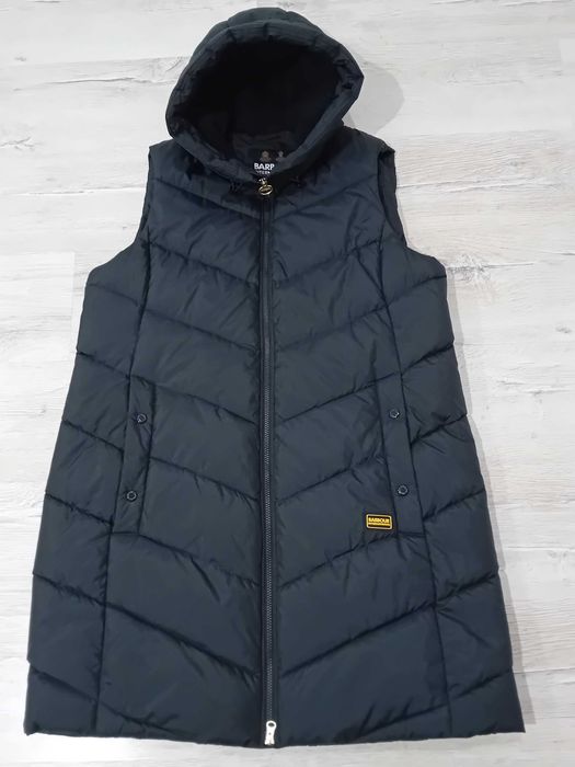 Vestă lungă Barbour B. INTL BOSTON GILET FibreDown, mărimea 44-46