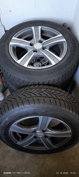 Jante aliaj Mirage 15 inch+cauciucuri de iarnă