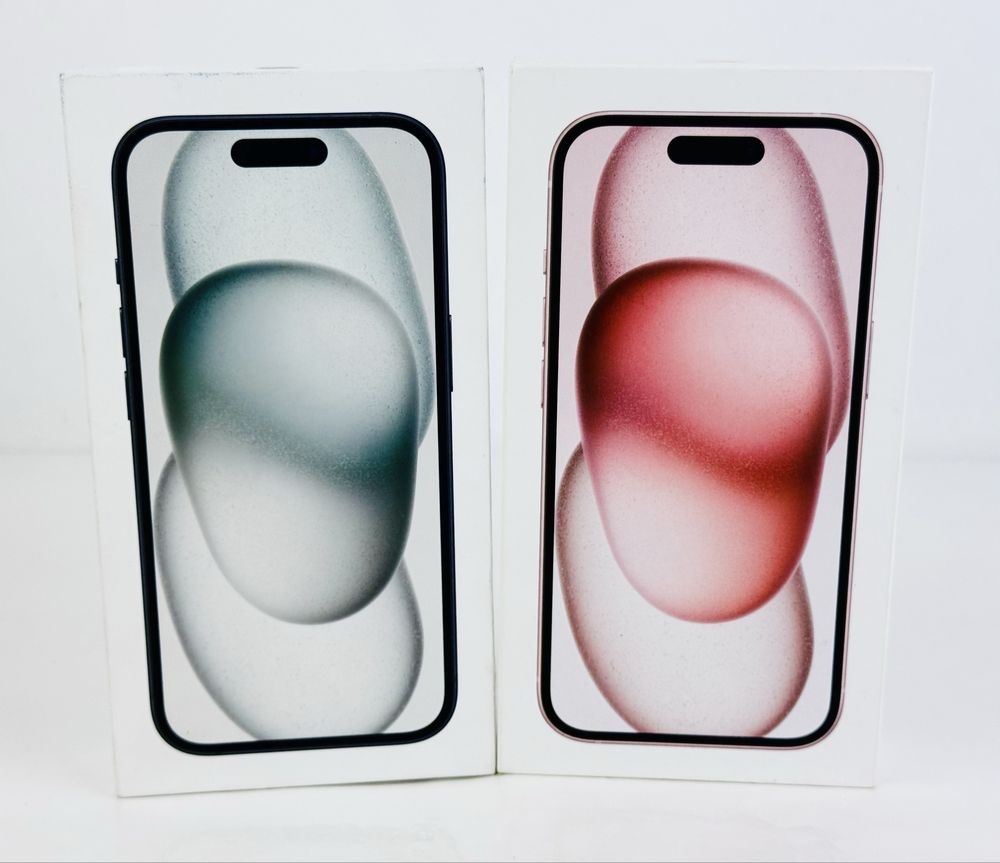 НОВ! Apple iPhone 15 Plus 128GB Black / Pink Гаранция!