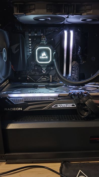 kit PC – B550M Aorus Elite + Ryzen 5 5600X + AIO Corsair 240mm + 32GB