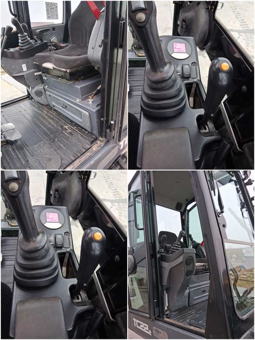 Excavator Yanmar TC22 1.9 T an 2018 1.550 H senile extensibile 4 cupe