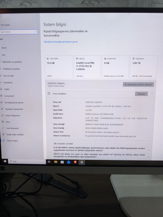 Продаётся игровой компьютер