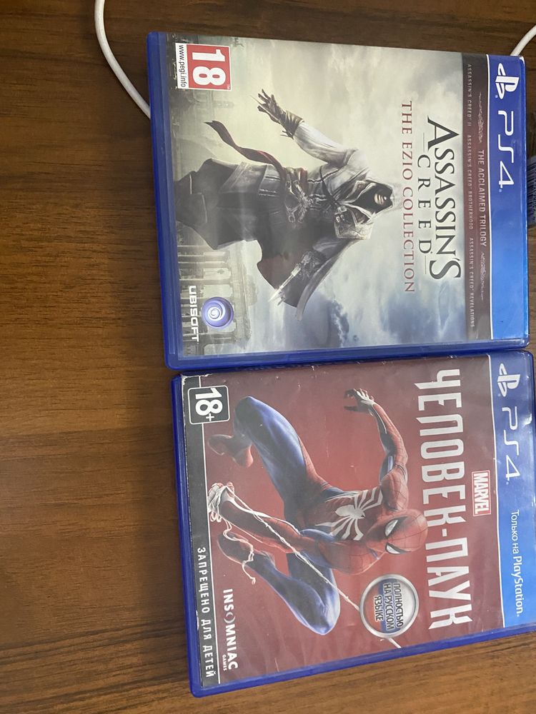 Диски на play station 4
