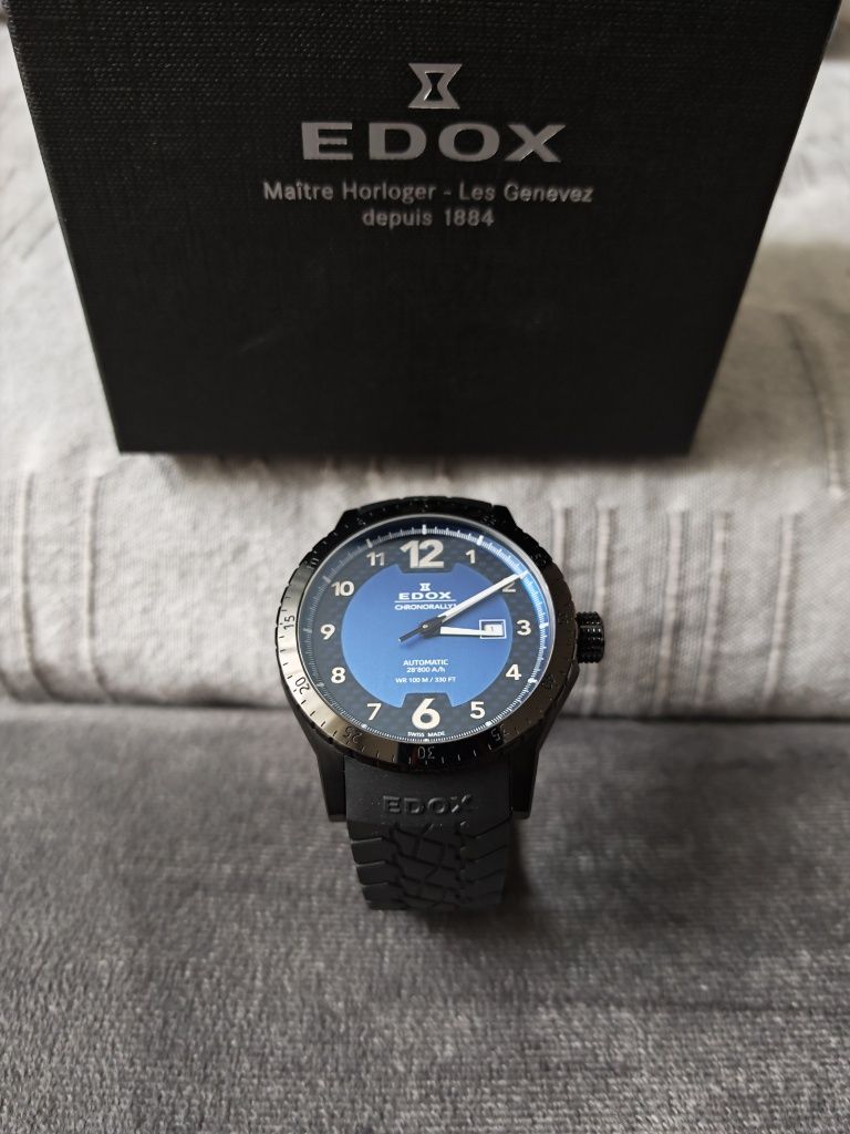 Edox Chronorally 1 Automatic 80094 37N BU1