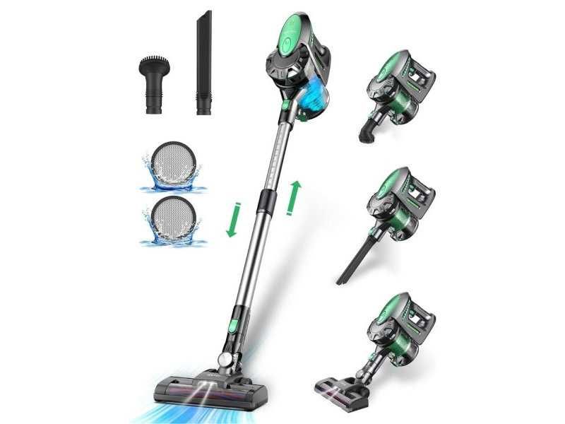 Вертикална Безкабелна Прахосмукачка Vactidy Blitz V8