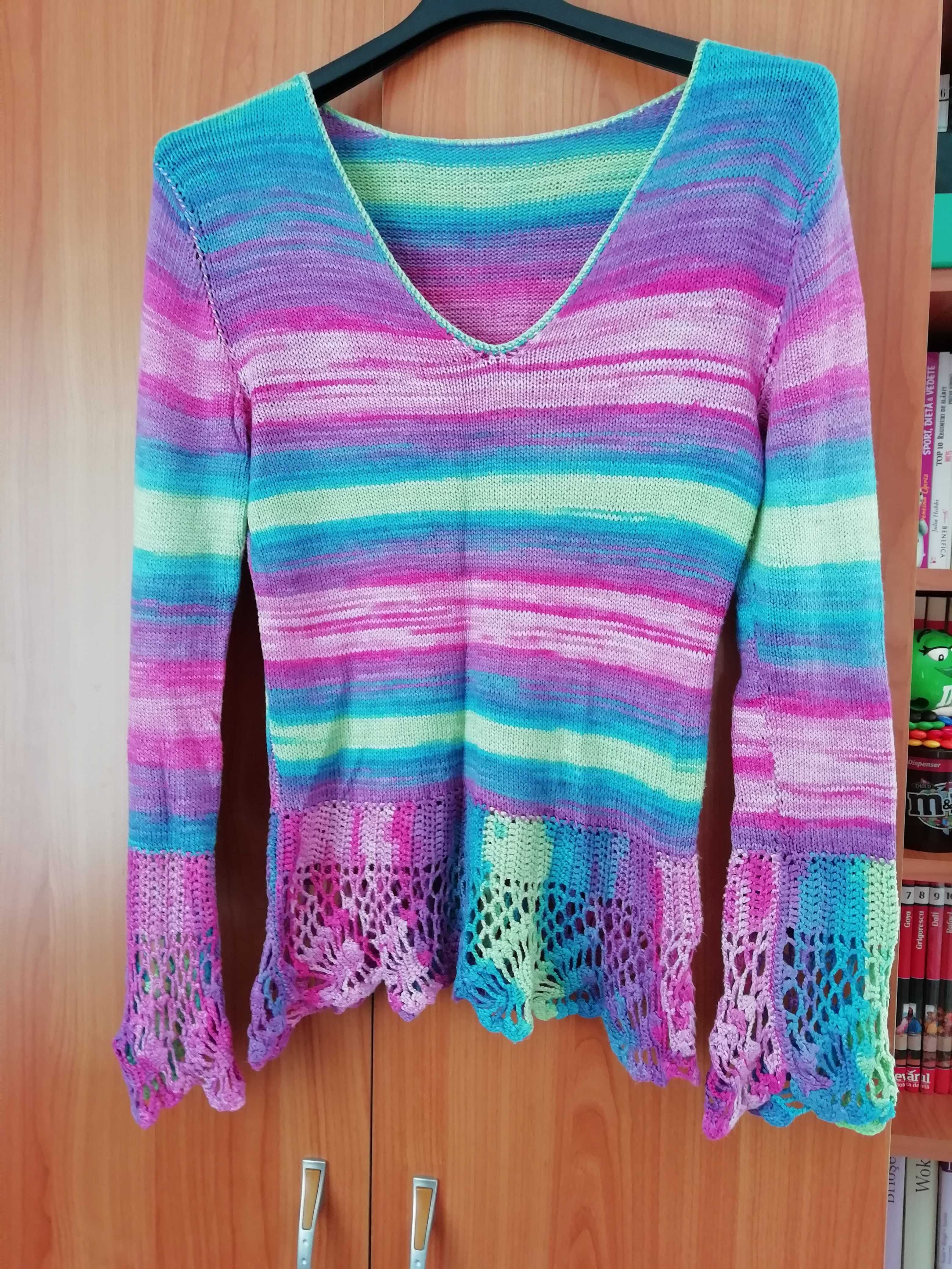 Bluze tricotate manual
