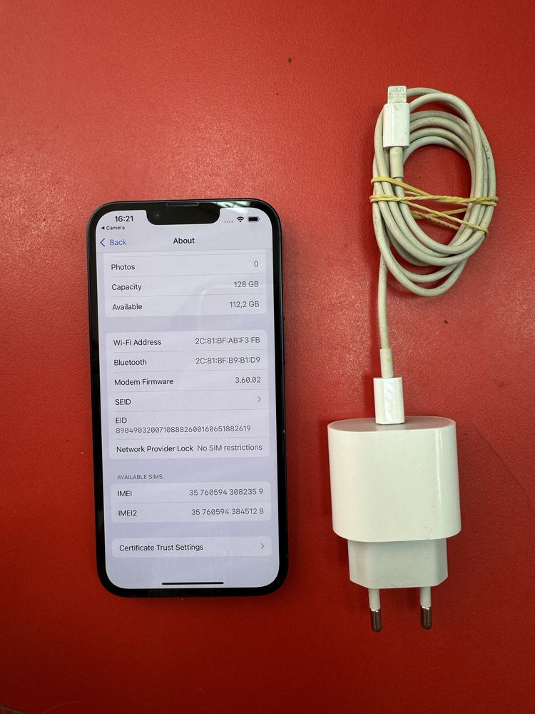 iPhone 14 Midnight 128GB
