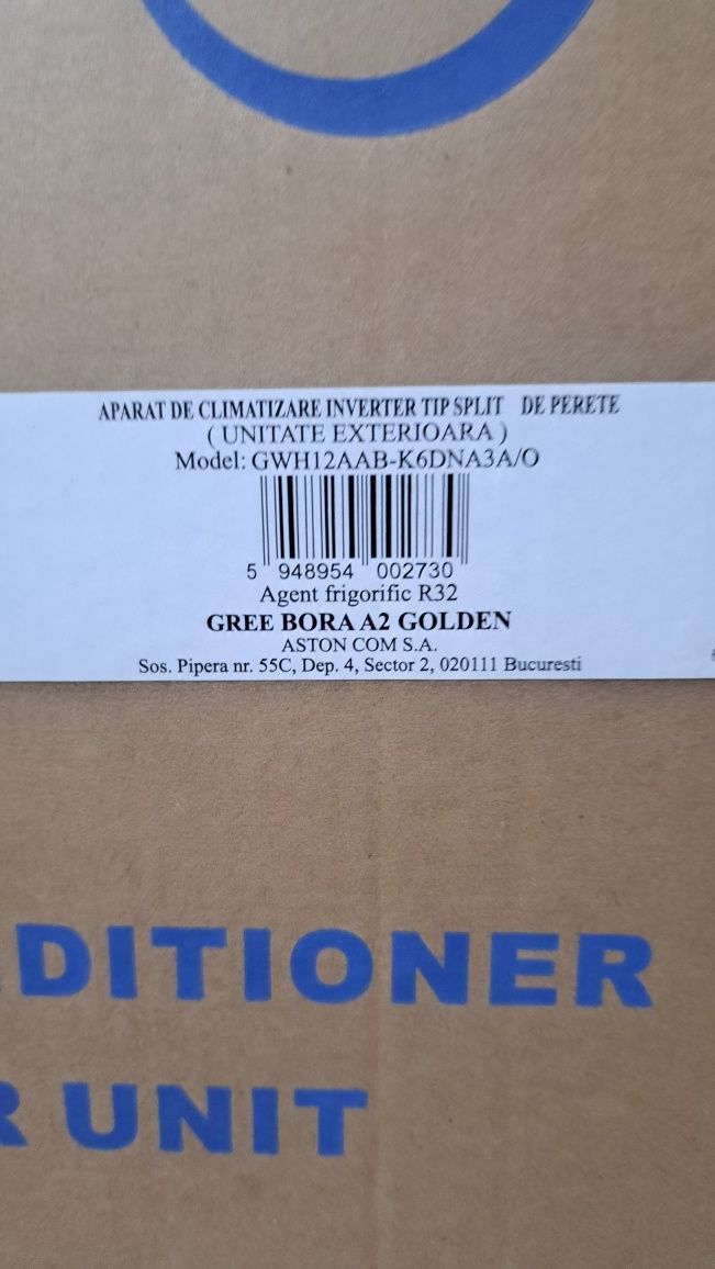 Vând aer condiționat marca Gree , nou , sigilat