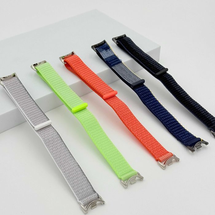 Текстилна плетена каишка с велкро за Xiaomi Smart Band 8 | 9 | 10