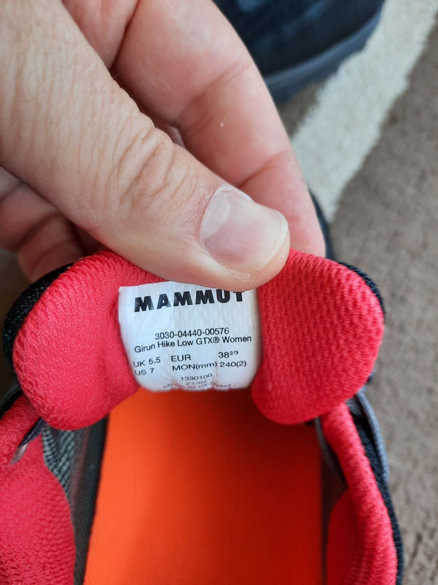 Дамски обувки за преходи Mammut 38 2/3