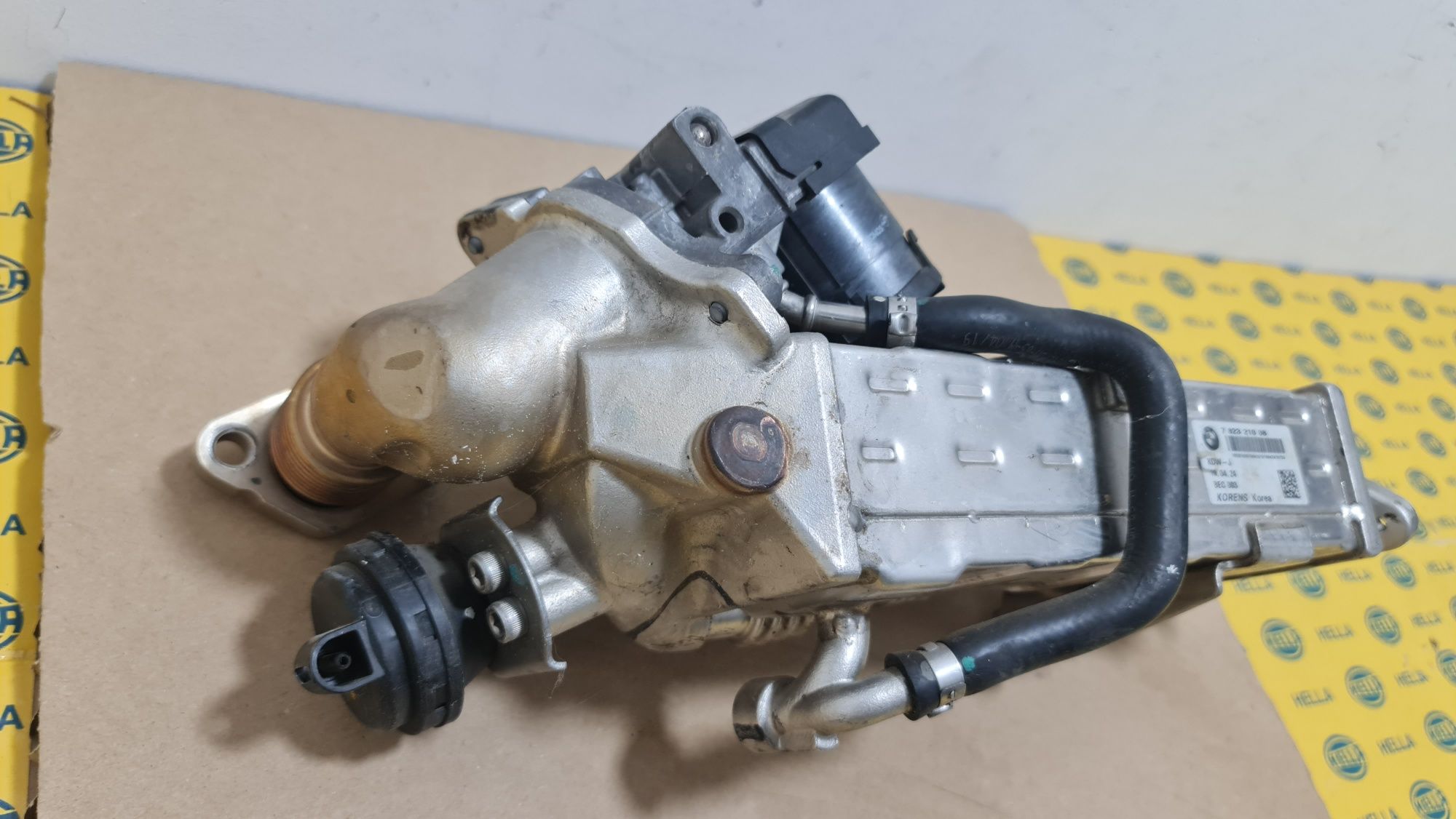 Răcitor gaze EGR complet valva 7823210 BMW 30d n57 5 6 7 x5 x6 F