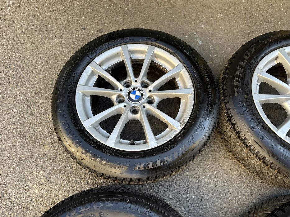 Jante originale bmw seria 3 f30 f31 cu anvelope de iarna 205/60/16