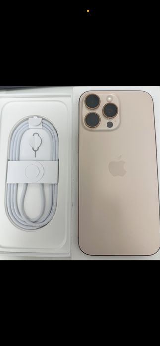 Iphone 16 Pro Max Desert Titanium 256GB, 3 год гаранция