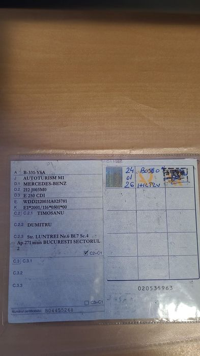 Mercedez E 220 Diesel