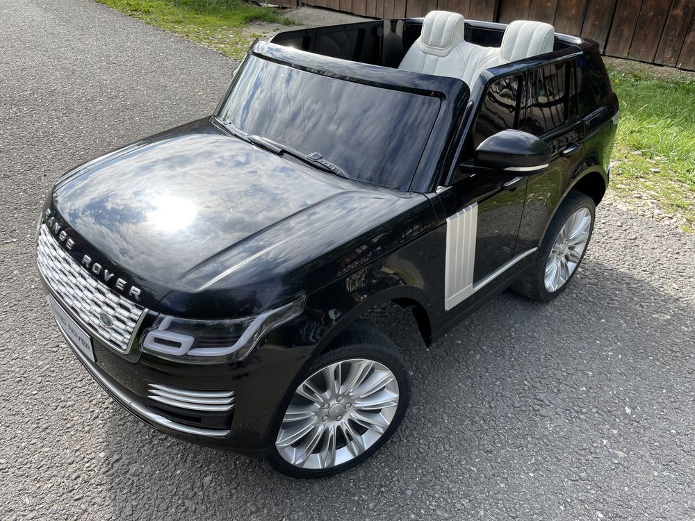 Mașinuța electrică Kinderauto Range Rover Vogue HSE #negru