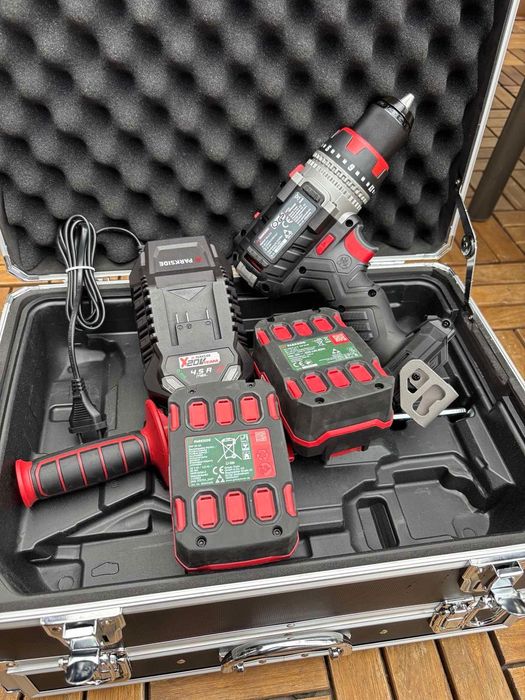 К-т бормашина PARKSIDE Performance 2 бр. 4Ah