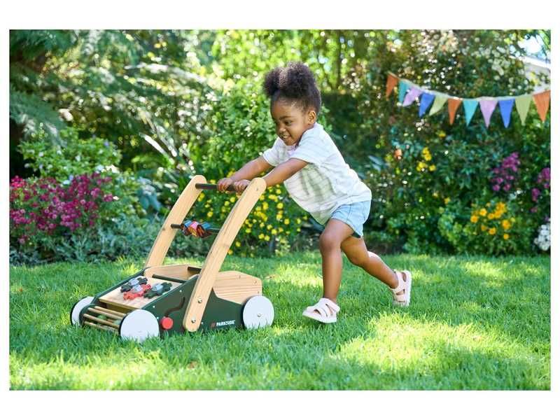 НОВИ! Дървена проходилка Уокър с активности