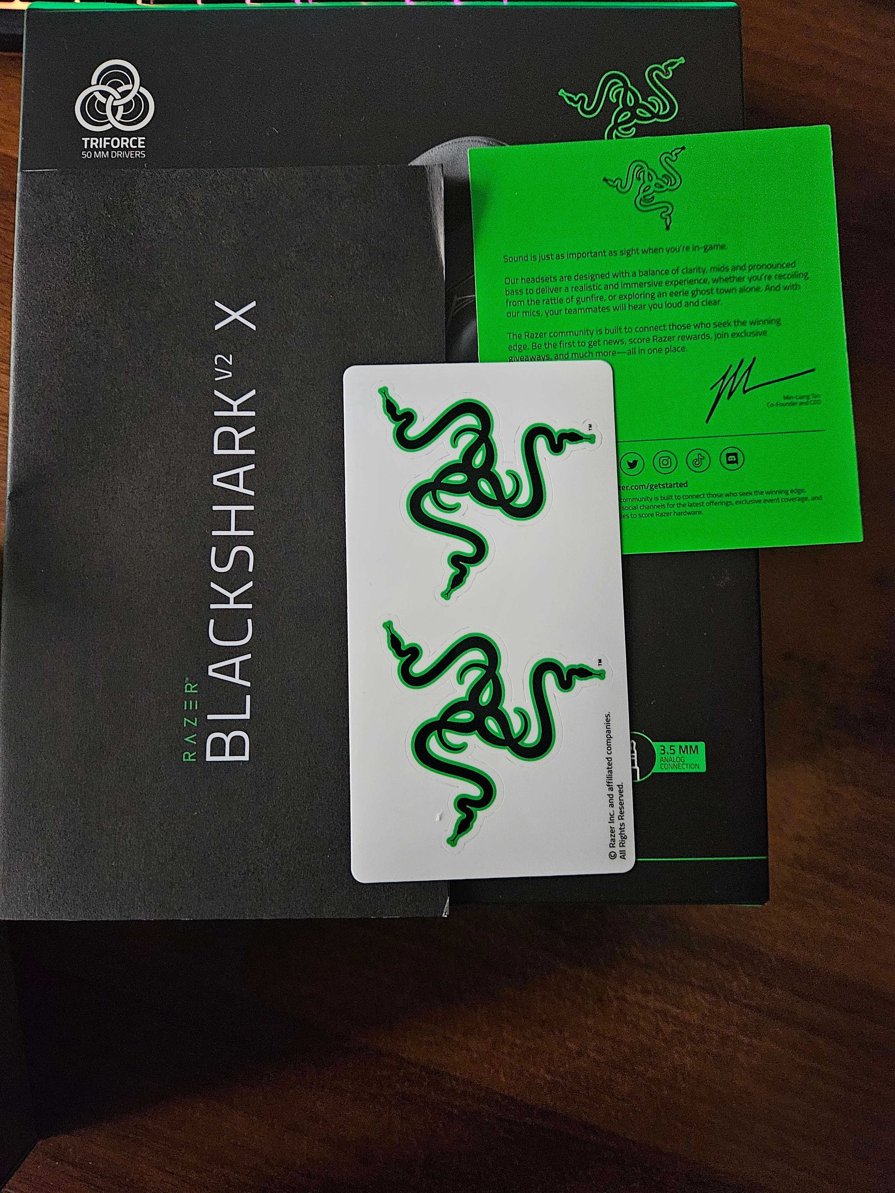 Гейминг слушалки Razer - Blackshark V2 X (Жак 3.5mm)