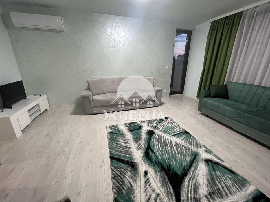 Отдава под наем обзаведен 3-стаен апартамент, кв. Бриз