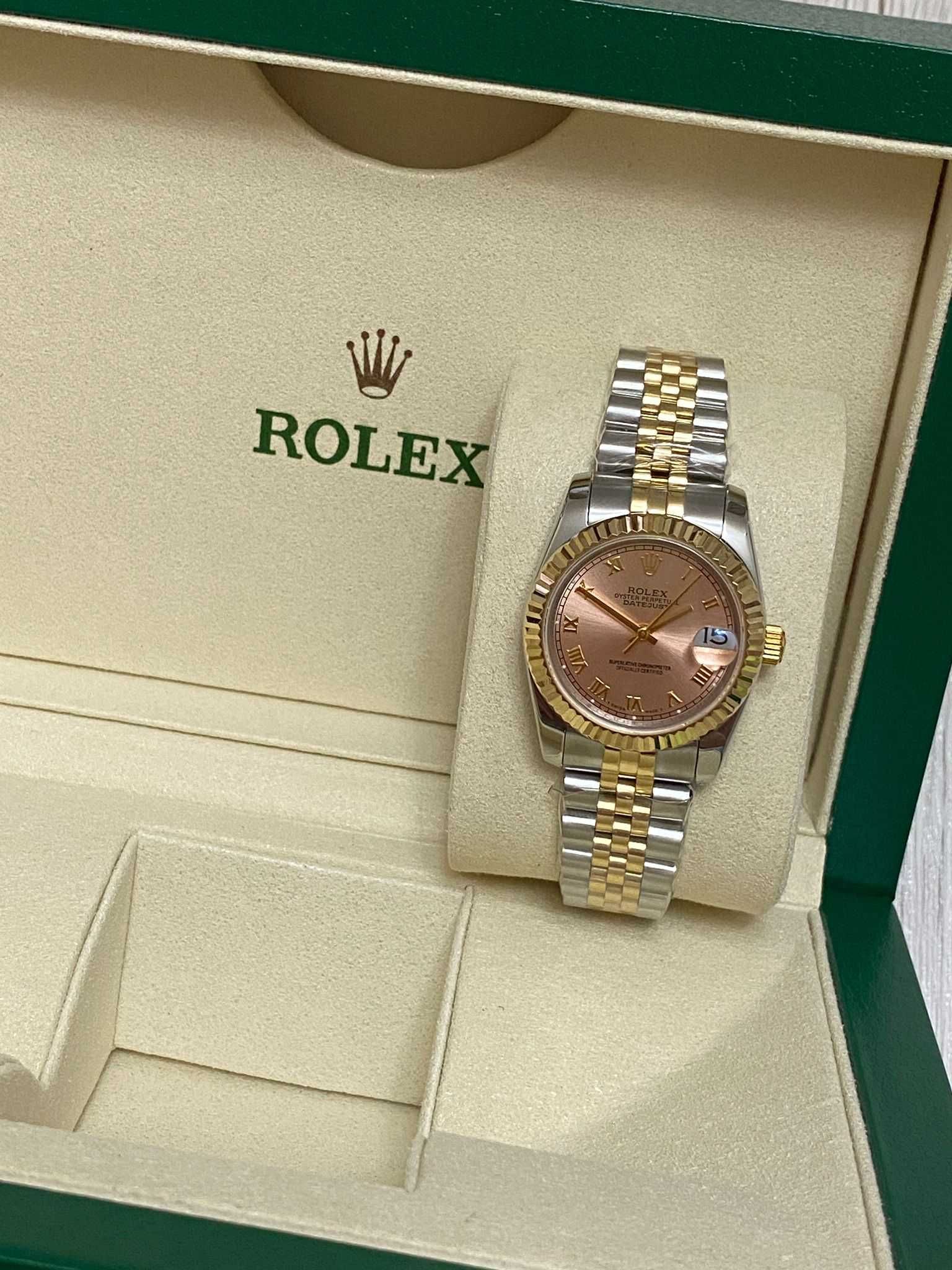 Rolex datejust 31mm двуцветен