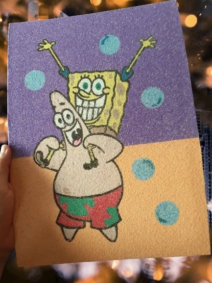 Desene cu Nisip creativ - desene creative