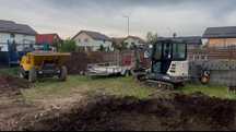 Inchiriere miniexcavator și alte utilaje de construcții!