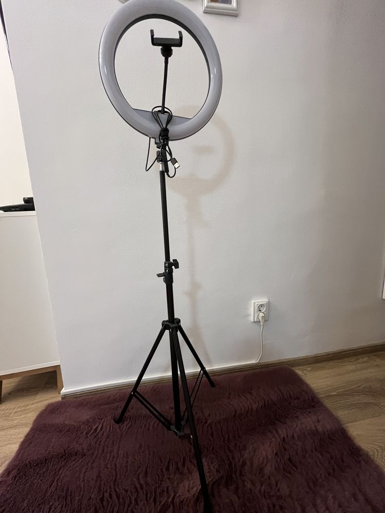 Ring light extensibil