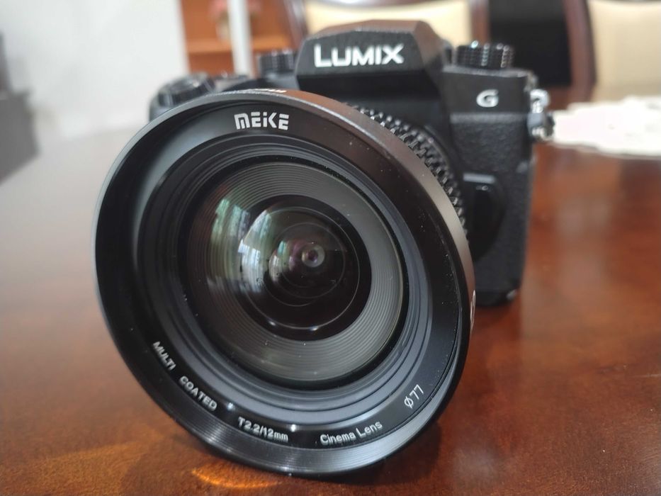 Panasonic G90+ Meike 12-T2.2 cinematic
