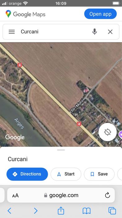 Teren intravilan RATE iesire direct la dn4/si variante
