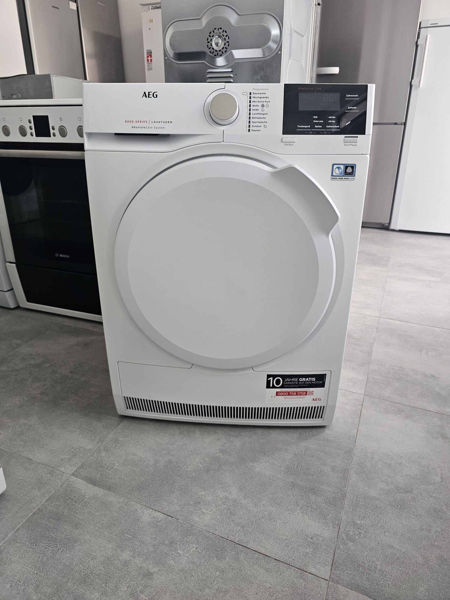 Сушилня Aeg 8000 series AbsoluteCare 7 кг. А+++
