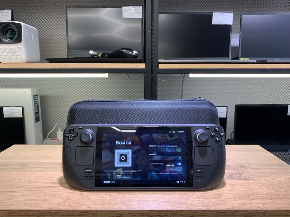 Игровая приставка Valve Steam Deck 512 GB, черный, 60 Гц, 10791/А10