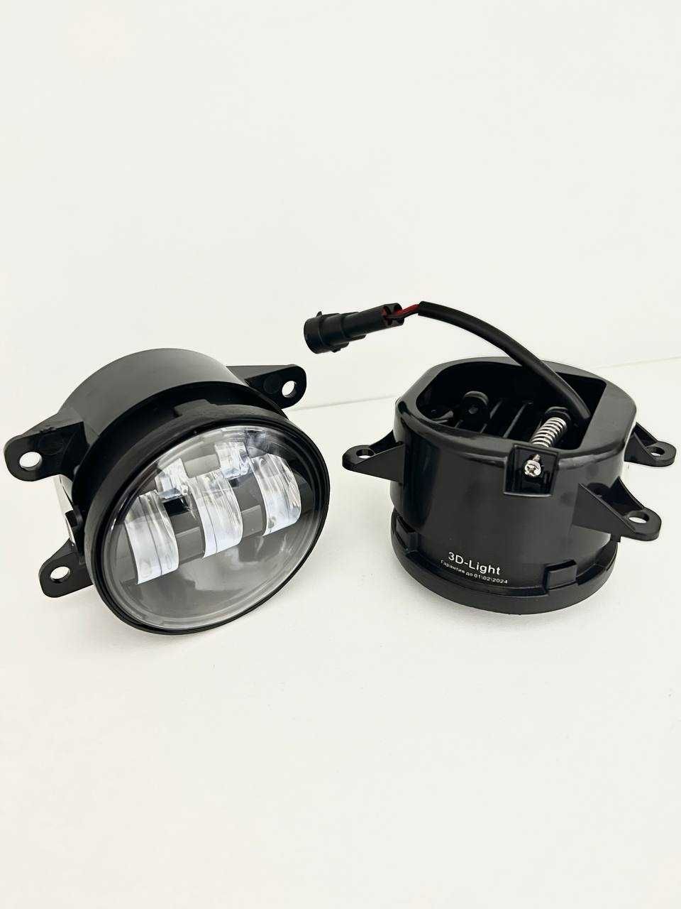 Противотуманные фары LED туманки Renault Duster 3D-Light