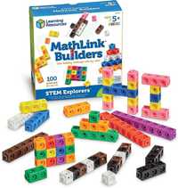 Конструктор для детей  - STEM Explorers MathLink Builders (возраст 5+)