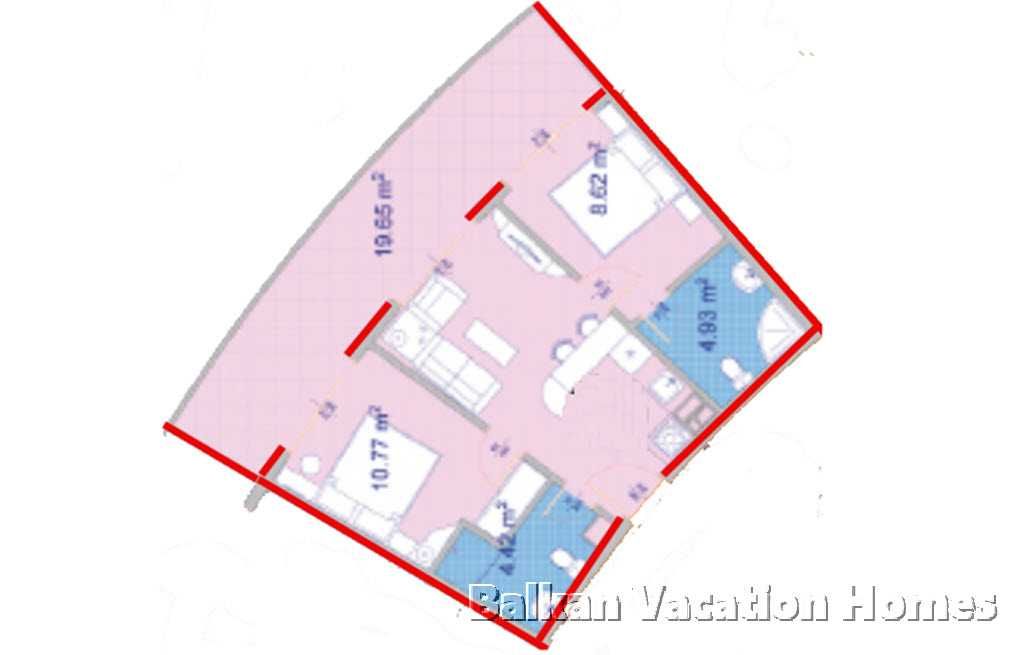 Продава се Тристаен апартамент в Бяла - 102 кв.м за 589 €/кв.м - Снимка #19