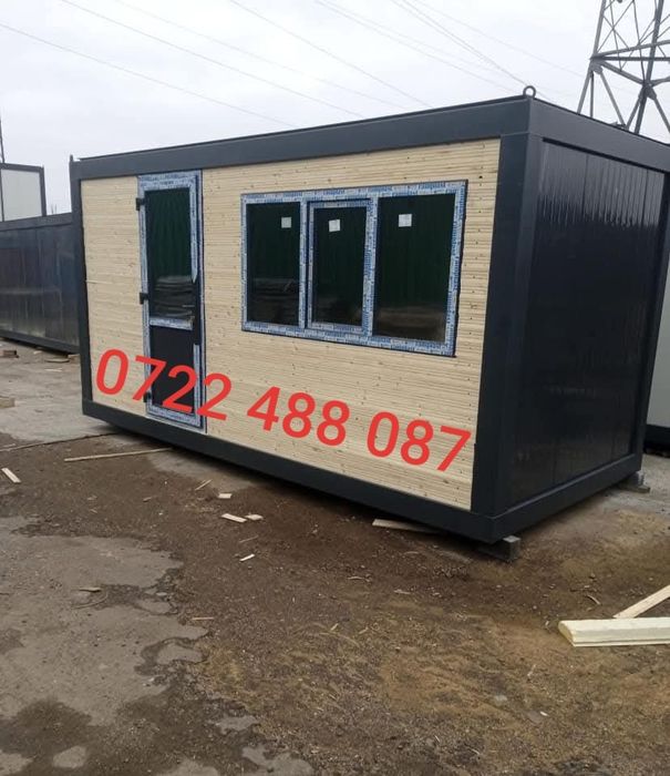 Container modular tip birou, locuinta, spatiu comercial  7 x 3m