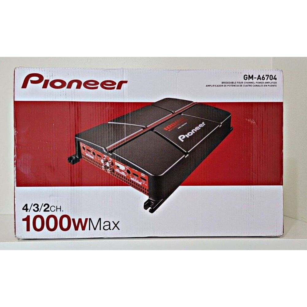 Original Pioneer gm-a6704 Усилитель 4-канальный (4 kanal usilitel)