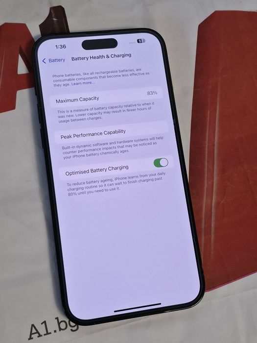 512GB iPhone 14 Pro Max A1 Документи 2024г. Space Black / Черен