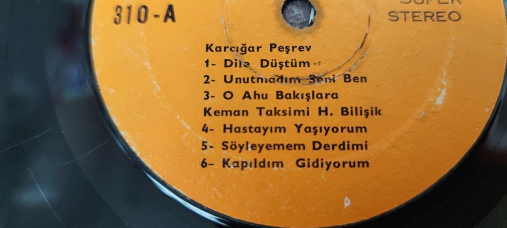 Грамофонни плочи на Bülent Ersoy и Neşe Karaböcek