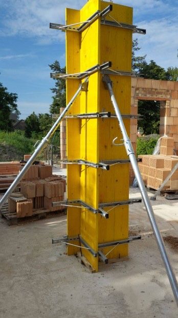 ПОД НАЕМ - Трислойни платна 27мм Кофраж , Колонен , Хюнебеци , Трегери