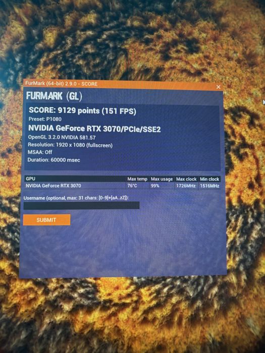Pc gaming Legion Ryzen 5 5800 Rtx 3070 32 gb ram